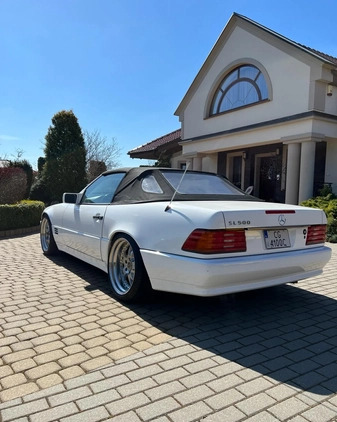 Mercedes-Benz SL cena 74900 przebieg: 168131, rok produkcji 1994 z Grudziądz małe 121